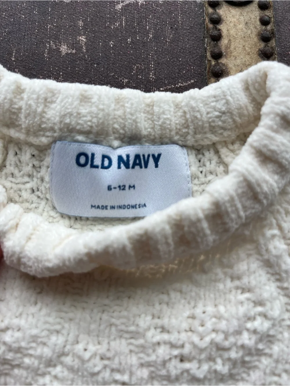 Beautiful & soft baby onesie sweater